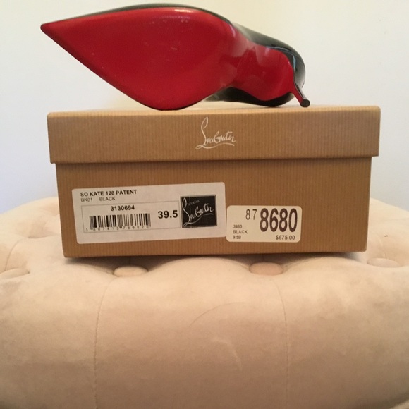 Christian Louboutin So Kate Black Patent Leather - Picture 6 of 13
